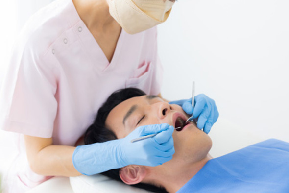 口腔内のクリーニング